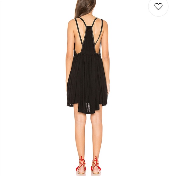 FREE PEOPLE LOVERS COVE EMBROIDERED V-NECK MINI DRESS, SIZE XS (NWT) - Picture 8 of 8